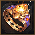 Bloodshield ring accessory icon.