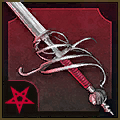 Cursed weapon icon.