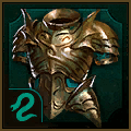 Protection chestplate icon.