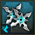 Speed weapon icon.