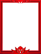 Red mythical border color decoration.